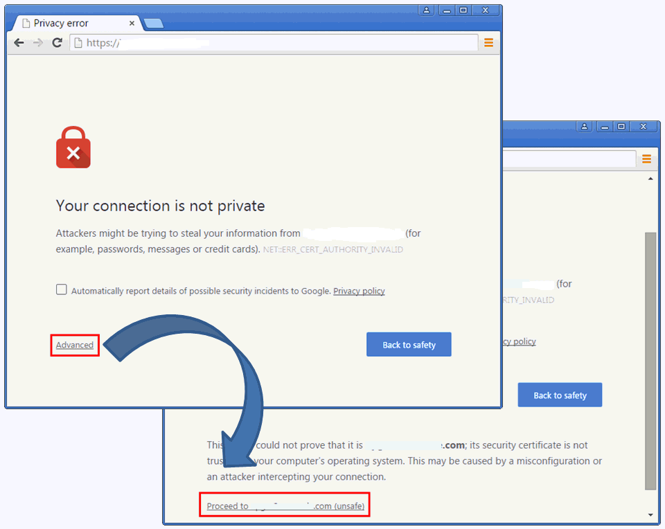 Chrome HTTPS 证书安全告警