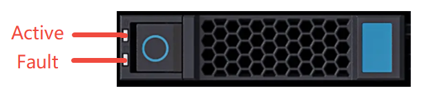 SATA Hard Disk Indicator Location Diagram