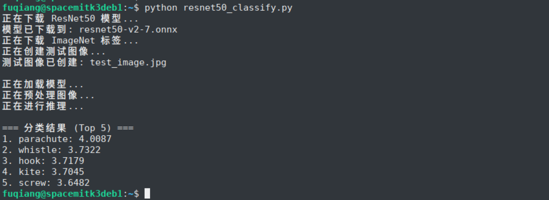 Claude Code manual execution result