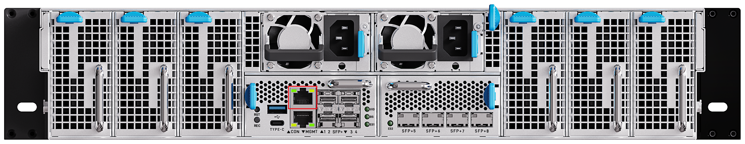 Debug serial port location
