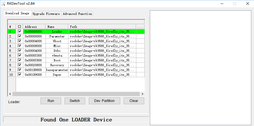 Flash partition images on Windows